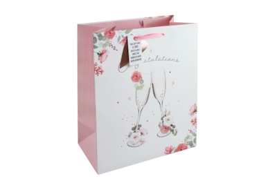 Champagne Glasses Gift Bag Large Champagne Glasses Gift Bag Large
