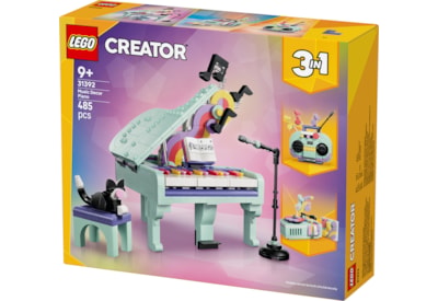 LEGO® Creator Music Decor Piano With Cat LEGO® Creator Music Decor Piano With Cat