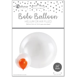 24" Clear Bobo Balloon 24" Clear Bobo Balloon