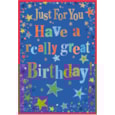 Simon Elvin Contempory Male Birthday Card Simon Elvin Contempory Male Birthday Card
