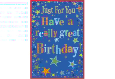Simon Elvin Contempory Male Birthday Card Simon Elvin Contempory Male Birthday Card
