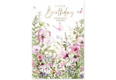 Simon Elvin Trad Female Birthday Card