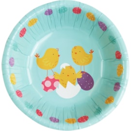Easter Paper Bowls 6pk 16cm Easter Paper Bowls 6pk 16cm