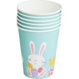 Easter Paper Cups 6pk 9oz Easter Paper Cups 6pk 9oz