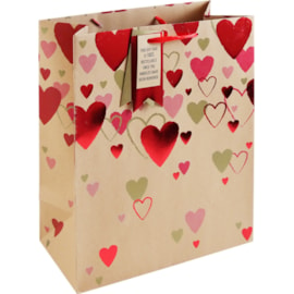 Falling Hearts Large Gift Bag (32034-2C)