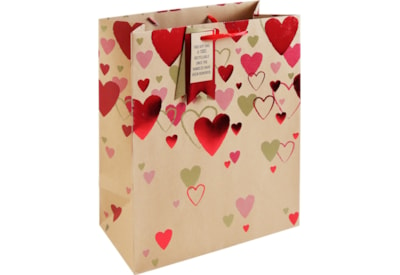 Falling Hearts Large Gift Bag (32034-2C)