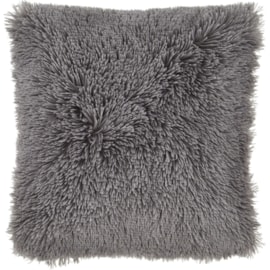Catherine Lansfield Cuddly Cushion Charcoal 45cm