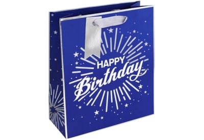 Happy Birthday Burst Gift Bag Medium (32274-3C)