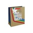 Rainbow Birthday Kraft Gift Bag Medium (32298-3C)