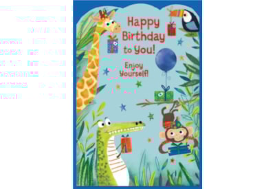 Simon Elvin Juvenile Boy Birthday Card