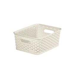 Curver Rattan Basket White 03610 8lt