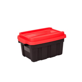 Keter Tuff Box 11L Black & Red Lid Keter Tuff Box 11L Black & Red Lid