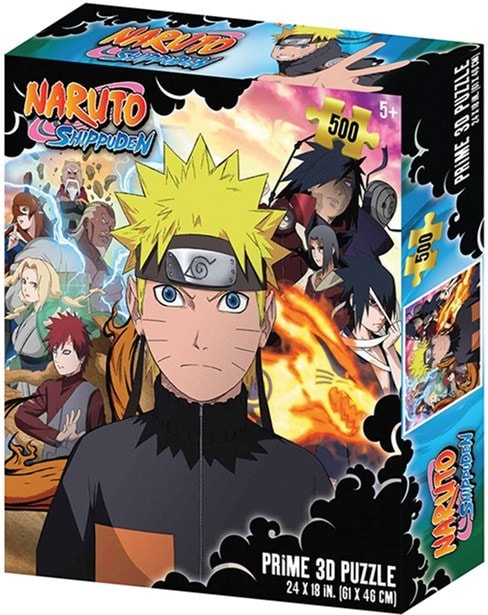 Naruto Shippuden - Ensemble 3d Puzzle 500pc (NT32691)