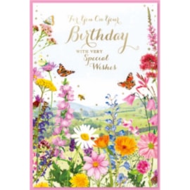 Birthday Card Traditional Female Birthday Card Traditional Female