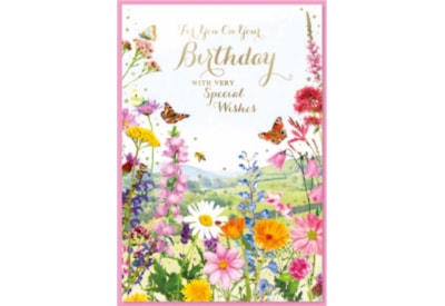 Birthday Card Traditional Female Birthday Card Traditional Female