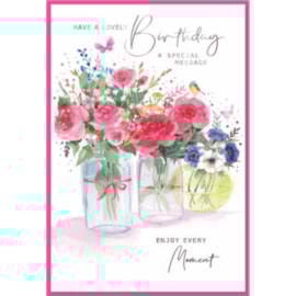 Birthday Card Traditional Female