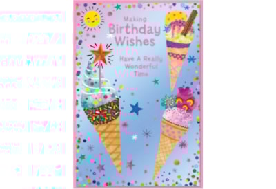 Birthday Card Girl Birthday Card Girl