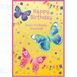 Birthday Card Girl Birthday Card Girl