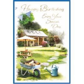 Birthday Card Traditional Male