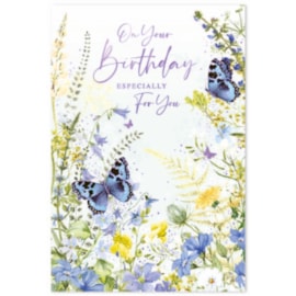 Birthday Card Traditional Female