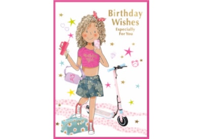 Birthday Card Girl Birthday Card Girl