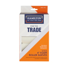 Hamilton For The Trade 4" Gloss Roller Sleeves 10 Pack (3281610-40)