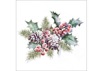 Ambiente Holly And Berries 33cm Ambiente Holly And Berries 33cm