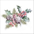 Ambiente Holly And Berries 33cm