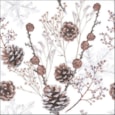 Ambiente Napkin Pine Cones 33cm Ambiente Napkin Pine Cones 33cm