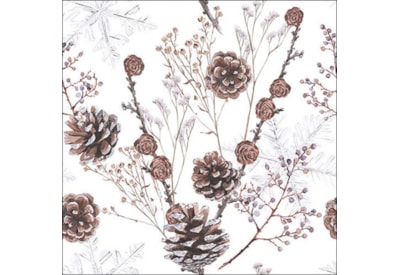 Ambiente Napkin Pine Cones 33cm Ambiente Napkin Pine Cones 33cm
