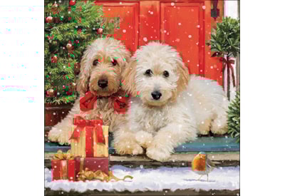 Ambiente Napkin Dogs At The Door 33cm Ambiente Napkin Dogs At The Door 33cm