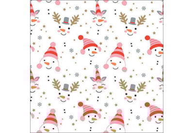 Ambiente Napkin Funny Snowmen 33cm Ambiente Napkin Funny Snowmen 33cm