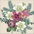 Ambiente Azalea And Helleborus Cream 33cm