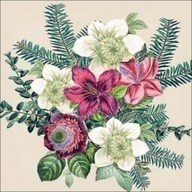 Ambiente Azalea And Helleborus Cream 33cm Ambiente Azalea And Helleborus Cream 33cm