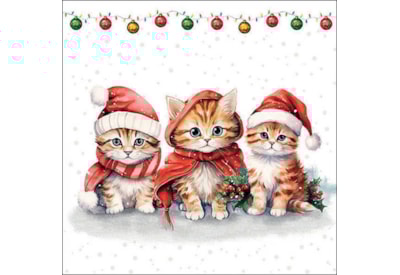 Ambiente Napkin Funny Cute Kittens 33cm Ambiente Napkin Funny Cute Kittens 33cm