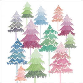 Ambiente Napkin Watercolour Trees 33cm Ambiente Napkin Watercolour Trees 33cm