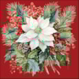 Ambiente Poinsettia Bouquet Red 33cm Ambiente Poinsettia Bouquet Red 33cm
