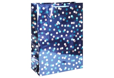 Blue Spots Gift Bag Xlarge (33345-1WC)