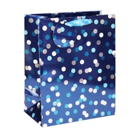 Blue Spots Gift Bag Large (33345-2C)