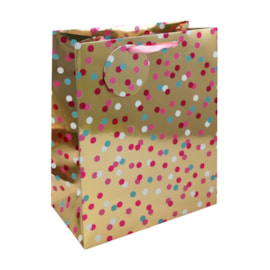 Pink Spots Gift Bag Large (33348-2C)