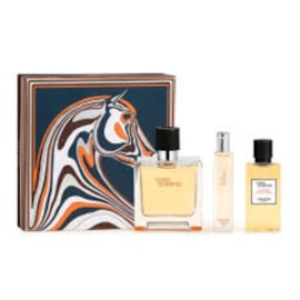 Hermes Terre D'Hermes Pure Perfume Spr 75Ml + 15Ml + Sg40 Hermes Terre D'Hermes Pure Perfume Spr 75Ml + 15Ml + Sg40