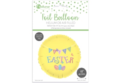 Easter Foil Balloon 18" (33487-EBC)