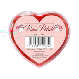 Red Rose Petals In Acetate Box Red Rose Petals In Acetate Box