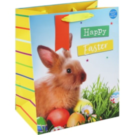 Photo Easter Bunny Gift Bag Large (33646-2WC)