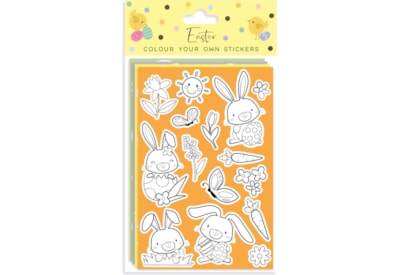 Easter Colour Your Own Stickers Easter Colour Your Own Stickers