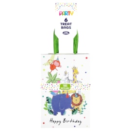 Jungle Party Bags 6pk Jungle Party Bags 6pk