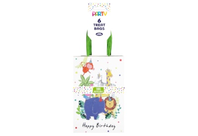 Jungle Party Bags 6pk Jungle Party Bags 6pk