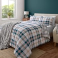 Catherine Lansfield Kelso Duvet Set Green King Catherine Lansfield Kelso Duvet Set Green King