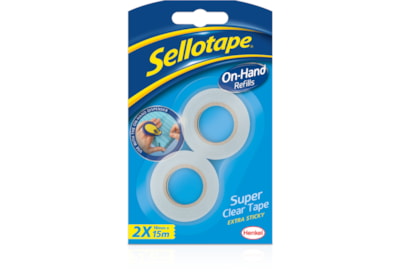 Sellotape On Hand Refill 18Mmx15M Pk Of 2 Sellotape On Hand Refill 18Mmx15M Pk Of 2