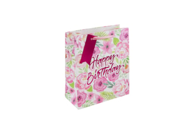 Jb Birthday Floral Gift Bag Medium (33970-3C)